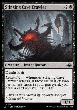 The Lost Caverns of Ixalan 0124 Stinging Cave Crawler