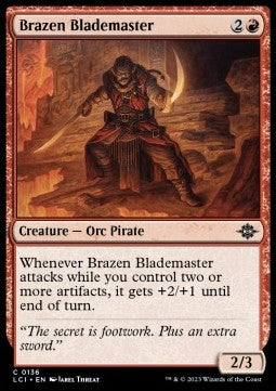 The Lost Caverns of Ixalan 0136 Brazen Blademaster