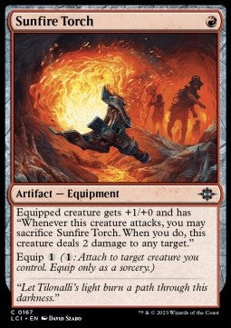 The Lost Caverns of Ixalan 0167 Sunfire Torch