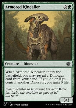 The Lost Caverns of Ixalan 0174 Armored Kincaller (Foil)