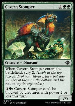 The Lost Caverns of Ixalan 0177 Cavern Stomper