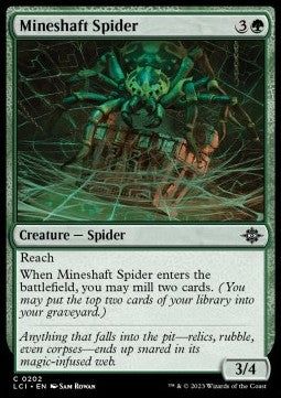 The Lost Caverns of Ixalan 0202 Mineshaft Spider