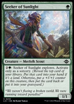 The Lost Caverns of Ixalan 0210 Seeker of Sunlight