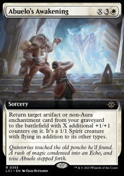 The Lost Caverns of Ixalan 0353 Abuelo's Awakening (Foil)