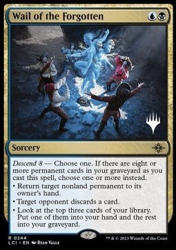 The Lost Caverns of Ixalan 0244 Wail of the Forgotten (Silver Stamped)