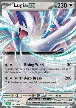 Venusaur & Lugia ex Deck CLV 017/034 Lugia ex