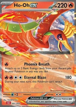 Charizard & Ho-Oh ex Deck CLC 007/034 Ho-Oh ex