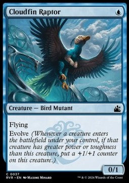 Ravnica Remastered 0037 Cloudfin Raptor