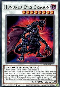 Hundred Eyes Dragon (Rare)(MZMI-EN051)