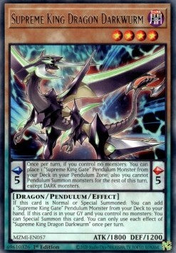 Supreme King Dragon Darkwurm (Rare)(MZMI-EN057)