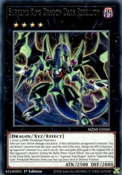 Supreme King Dragon Dark Rebellion (Rare)(MZMI-EN060)