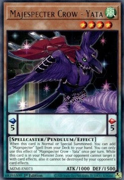 Majespecter Crow Yata (Rare)(MZMI-EN073)