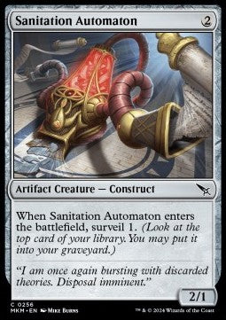 Murders at Karlov Manor 0256 Sanitation Automaton (Foil)