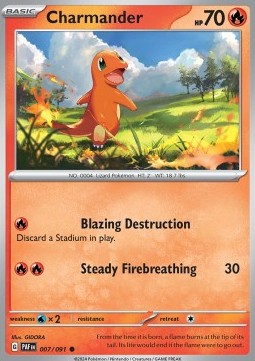 Paldean Fates 007/091 Charmander