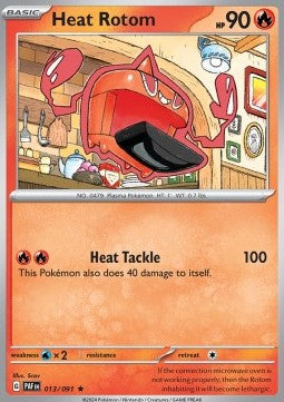 Paldean Fates 013/091 Heat Rotom (Holo)