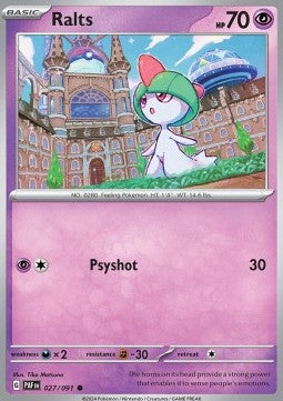 Paldean Fates 027/091 Ralts