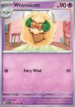 Paldean Fates 035/091 Whimsicott