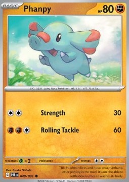 Paldean Fates 048/091 Phanpy (Reverse Holo)