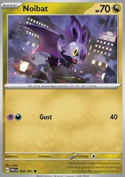 Paldean Fates 068/091 Noibat (Reverse Holo)