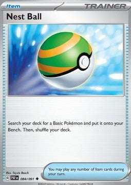 Paldean Fates 084/091 Nest Ball (Reverse Holo)