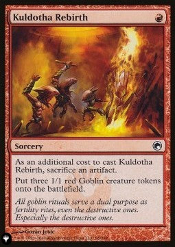 The List - Scars of Mirrodin 096/249 Kuldotha Rebirth