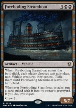 Murders at Karlov Manor Commander 0028 Foreboding Steamboat