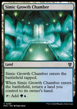 Murders at Karlov Manor Commander 0293 Simic Growth Chamber