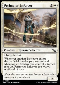 Murders at Karlov Manor 0031 Perimeter Enforcer (Foil)