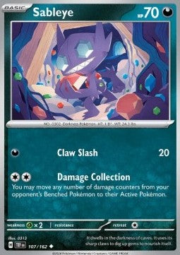 Temporal Forces 107/162 Sableye