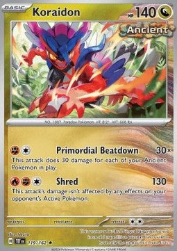 Temporal Forces 119/162 Koraidon (Holo)