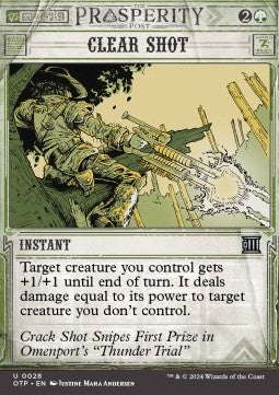 OOTJ Breaking News 0028 Clear Shot (Foil)