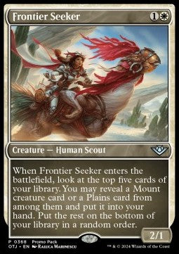 Outlaws of Thunder Junction Commander 0368 Frontier Seeker (Foil Promo)