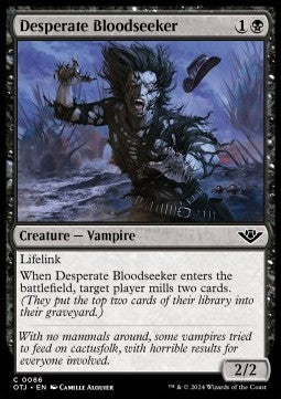 Outlaws of Thunder Junction 0086 Desperate Bloodseeker (Foil)