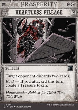 OOTJ Breaking News 0014 Heartless Pillage (Foil)