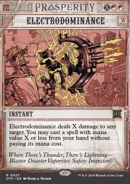 OOTJ Breaking News 0023 Electrodominance (Foil)