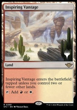 Outlaws of Thunder Junction 0269  Inspiring Vantage (Silver Stamped)