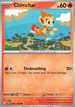 Twilight Masquerade 031/167 Chimchar