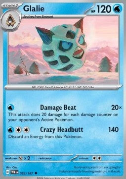 Twilight Masquerade 052/167 Glalie