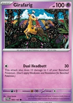 Twilight Masquerade 083/167 Girafarig