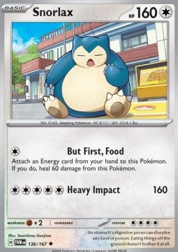 Twilight Masquerade 136/167 Snorlax