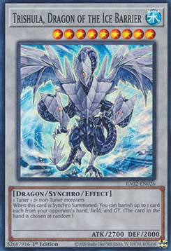 Trishula, Dragon of the Ice Barrier (Super Rare)(RA02-EN026)