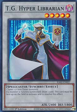 T.G. Hyper Librarian (Super Rare)(RA02-EN027)