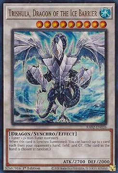 Trishula, Dragon of the Ice Barrier (Ultra Rare)(RA02-EN026)