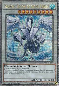 Trishula, Dragon of the Ice Barrier (Quarter Century Rare)(RA02-EN026)