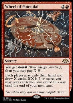 Modern Horizons 3 0144 Wheel of Potential (Foil)