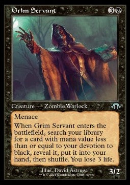 Modern Horizons 3 0409 Grim Servant (Foil)