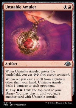 Modern Horizons 3 0142 Unstable Amulet