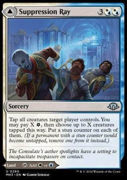 Modern Horizons 3 0260 Suppression Ray//Orderly Plaza