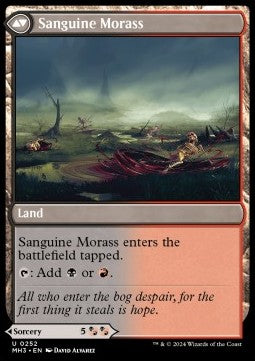 Modern Horizons 3 0252 Bloodsoaked Insight//Sanguine Morass