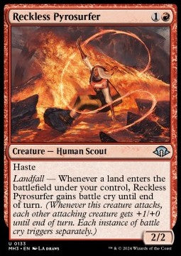 Modern Horizons 3 0133 Reckless Pyrosurfer (Foil)